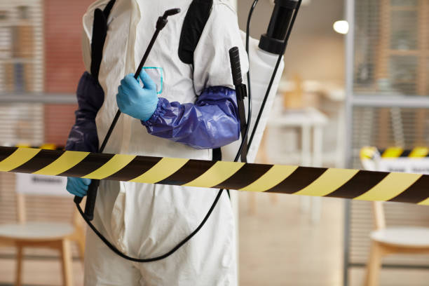 Professional Biohazard technician working in Mountain View, NC